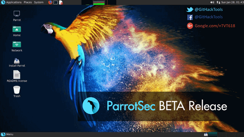 Parrot Security OS 4.2 Beta Released