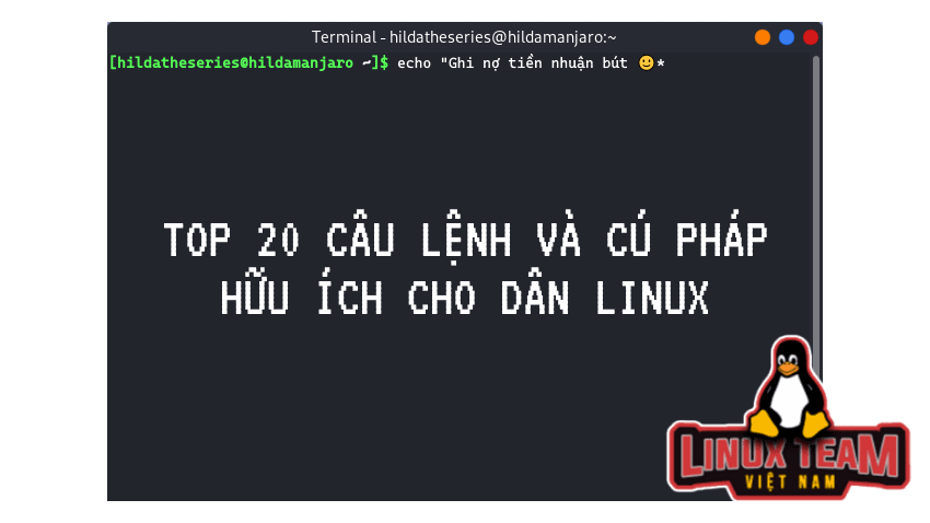 Câu lệnh Linux hữu ích