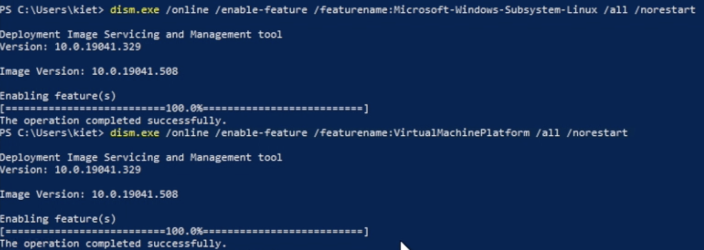 Hướng dẫn cài đặt WSL 2 trên Windows 10 – Linux Team Việt Nam